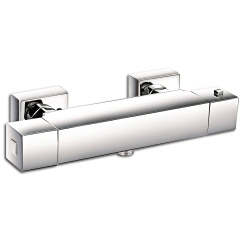 Encarre mitigeur douche thermostatique chromé