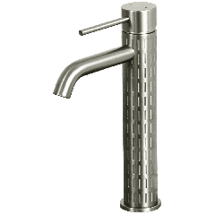 Architek mitigeur lavabo haut façon inox