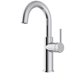 Reflet mitigeur lavabo haut chrome